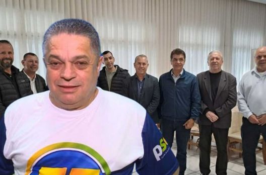 A coletiva de João Rodrigues em Araranguá 