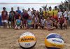 Clima não parou as duplas do Sub 18 