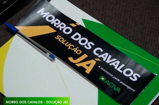 Morro dos Cavalos Solução Já! Aciva lança campanha em defesa a solução definitiva pa...