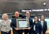 Delegado Regional de Polícia Civil Diego Archer de Haro recebe Título de Cidadania Honorária Araranguaense