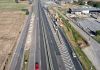 Içamento das vigas de nova passarela no km 417 em Araranguá exige bloqueio da BR-101 Sul/SC