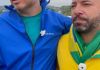 “Reaja, Brasil!”: Deputado Daniel Freitas e Carlos Bolsonaro juntos na manifestação de Criciúma 