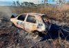 Veículo incendiado em Arroio do Silva pode estar ligado a homicídio na Avenida Santa Catarina