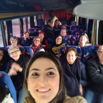 Balneário Gaivota: Idosos resgatam memórias em passeio