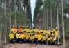 Curso de Prevenção e Combate a Incêndio Florestal forma 24 bombeiros militares em Sombrio