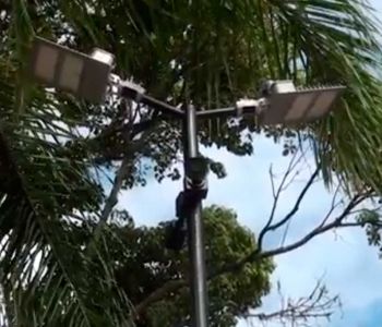 Cidade Segura: Araranguá instala novas câmeras de segurança na área central