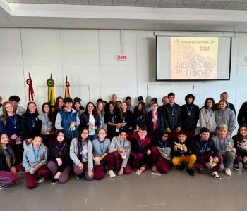 Estudantes de Turvo celebram a história do município em concurso cultural