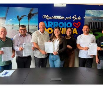 Duas ordens são assinadas em Balneário Arroio do Silva: mais de R$ 3 milhões em investimentos