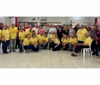 Saúde de Turvo leva palestra e orientações ao grupo da Terceira Idade