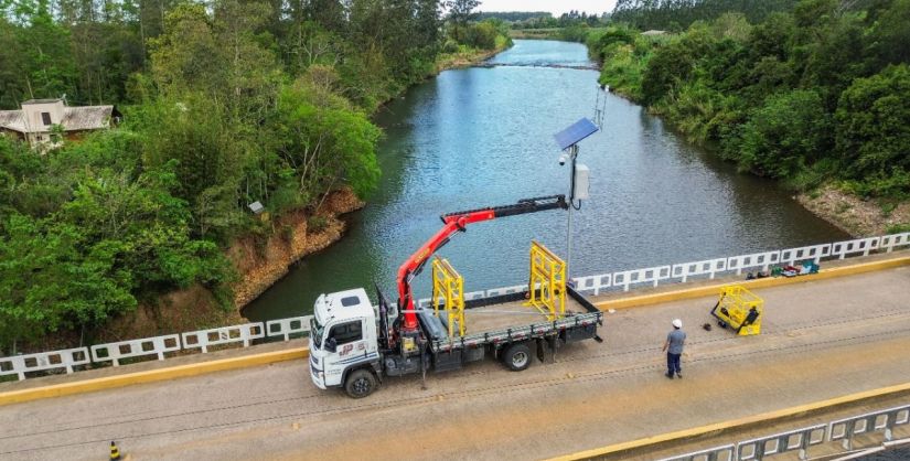 Nova estação hidrológica é instalada em Praia Grande