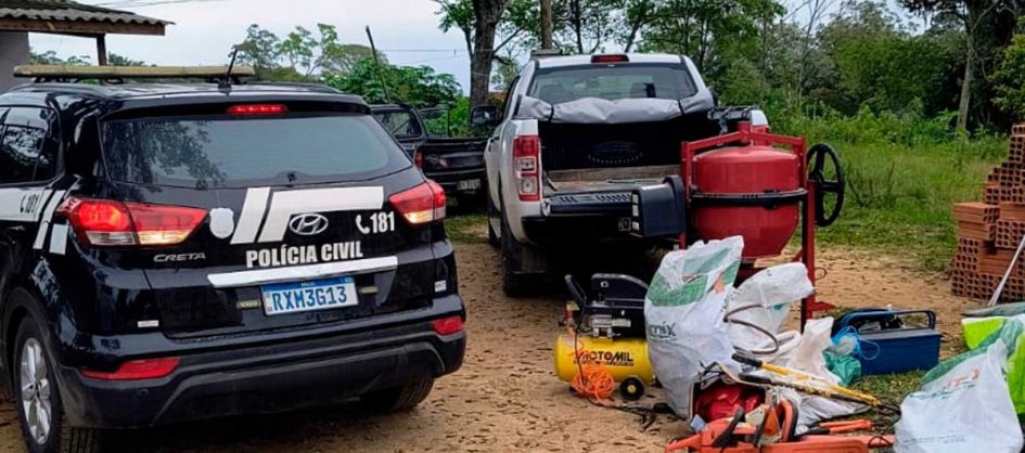Homens são presos por furtos em São João do Sul e Jacint...