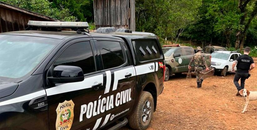 Polícias Civil e Militar realizam operação contra caça ilegal em Jacinto Machado