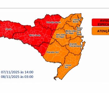 Defesa Civil de Araranguá faz alerta à população