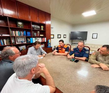 Prefeito de Araranguá faz alinhamento com forças de segurança