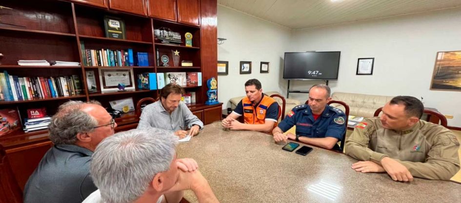 Prefeito de Araranguá faz alinhamento com forças de segur...