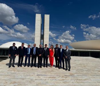 Prefeito de Ermo, Paulinho Della Vecchia, cumpre agenda em Brasília ao lado de vereadores e lideranças do município em busca de novos recursos