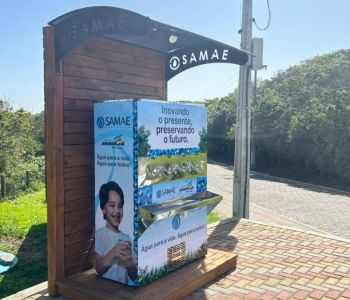 SAMAE amplia infraestrutura e instala bebedouros para população e turistas