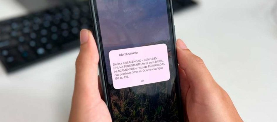 Defesa Civil: moradores de Sombrio passam a receber alerta ...