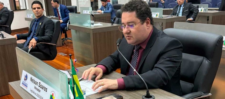 Vereador Nelson Soares reforça convite para audiência pú...