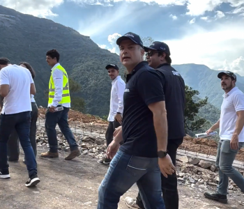 Ministro dos Transportes Visita a Serra da Rocinha