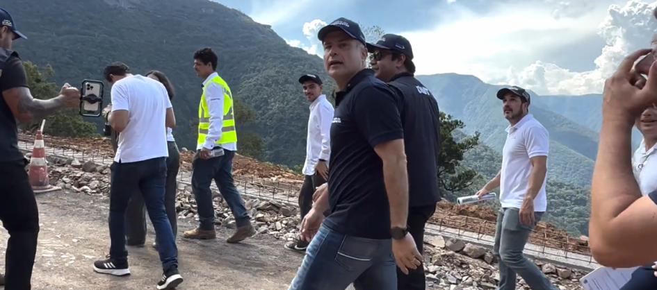 Ministro dos Transportes Visita a Serra da Rocinha