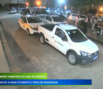 Jovem de 19 anos foi morto a tiros no primeiro homicídio do ano