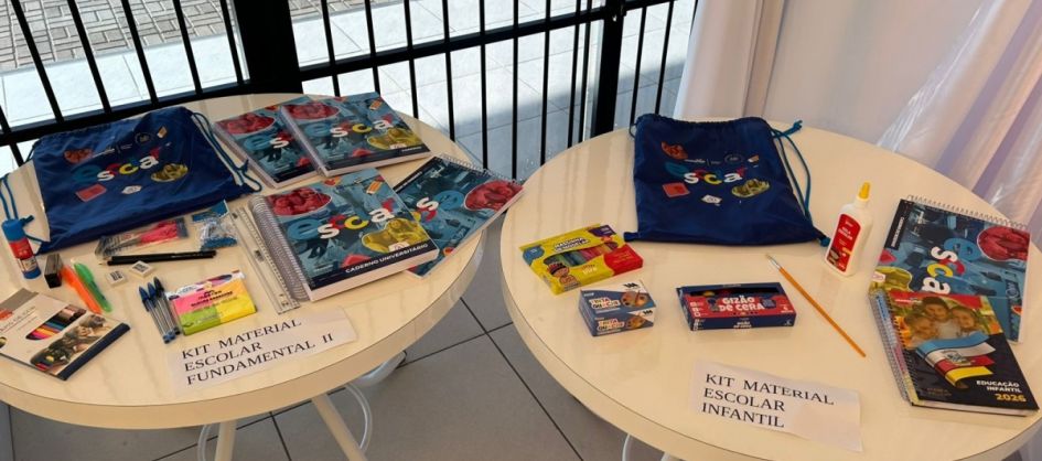 Educação inicia com entrega de materiais em Araranguá 