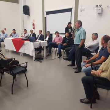 Barragem do Rio do Salto pauta reunião em Turvo