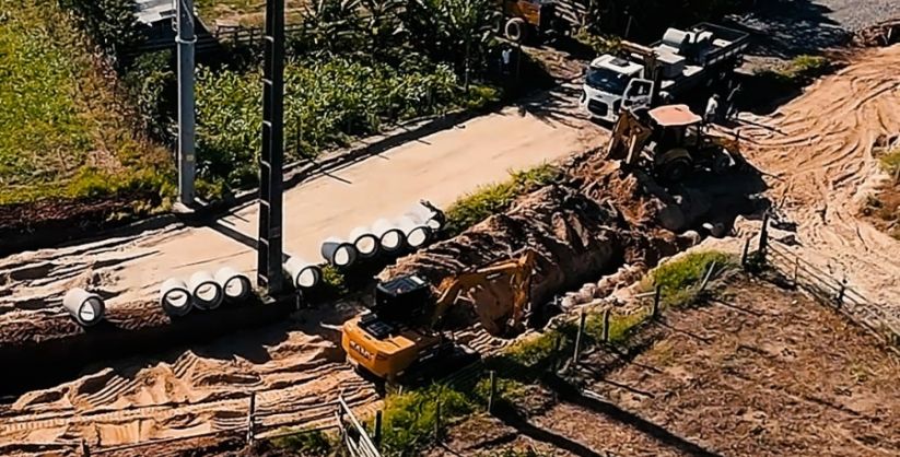 Sombrio: pavimentações em diferentes bairros, reforma do Ginásio Rogério Valerim e construção de nova unidade de saúde