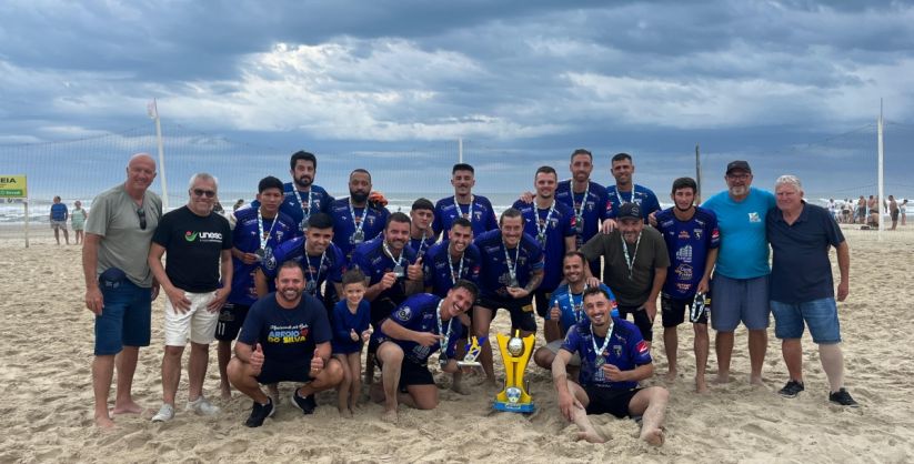 Ermo e Golfinhos conquistam o título no Campeonato de Futebol de Areia