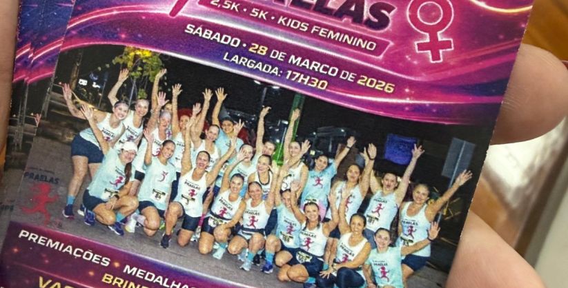 Treinadoras do grupo PRAELAS apresentam na Câmara primeira corrida exclusiva para mulheres em Araranguá