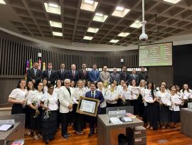 Câmara de Araranguá concede Moção de Reconhecimento ao Círculo de Oração das Assemb...