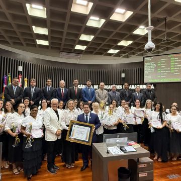 Câmara de Araranguá concede Moção de Reconhecimento ao Círculo de Oração das Assembleias de Deus na 12ª sessão ordinária