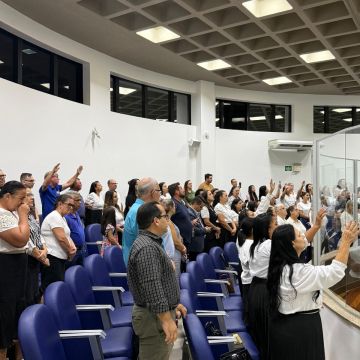 Câmara de Araranguá concede Moção de Reconhecimento ao Círculo de Oração das Assembleias de Deus na 12ª sessão ordinária