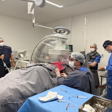 IMAS realiza segunda aplicação de polilaminina em Santa Catarina