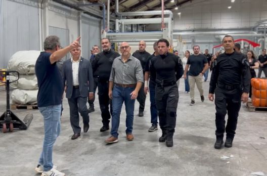 Polícia Penal de Santa Catarina apresenta modelo de trabalho prisional à comitiva intern...
