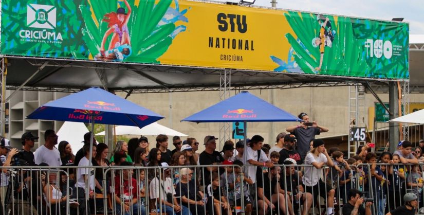 Criciúma rompe eixo das capitais e consolida protagonismo no cenário do skate ao receber o STU pela sexta vez