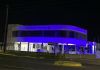 Câmara de Arroio do Silva recebe iluminação azul em apoio ao mês do autismo
