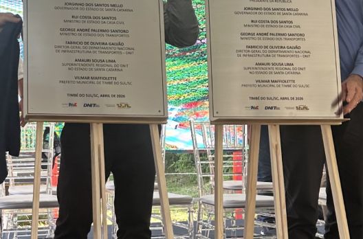 Dia marcante para Timbé do Sul e região