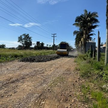 Pavimentação avança na Boca do Pique com investimento de R$ 4 milhões