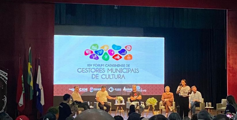 Sombrio e Araranguá marcam presença no XIV Fórum Catarinense de Gestores Municipais de Cultura