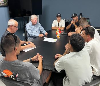Prefeito recebe entidades e reforça diálogo com comunidade em Balneário Arroio do Silva