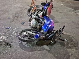 Manobra em uma roda provoca perseguição policial e termina em acidente em Araranguá