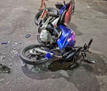 Manobra em uma roda provoca perseguição policial e termina em acidente em Araranguá