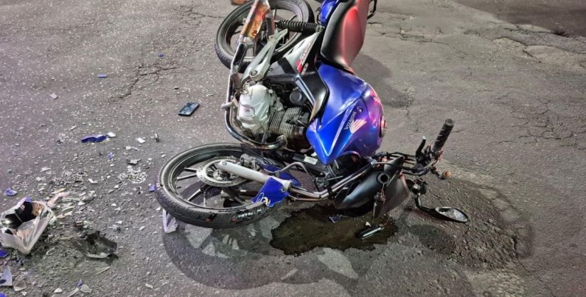 Manobra em uma roda provoca perseguição policial e termina em acidente em Araranguá