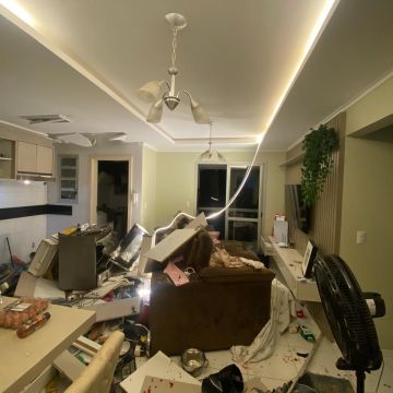 Ocorrência em Içara – Explosão por GLP