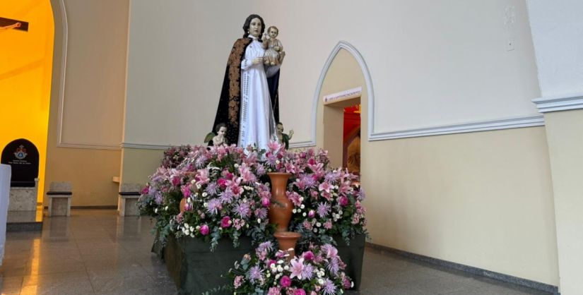 Maior festa da Diocese de Criciúma: 178ª Romaria de Nossa Senhora Mãe dos Homens movimenta Araranguá