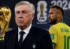 Neymar entra na pré-lista de Ancelotti para a Copa do Mundo de 2026