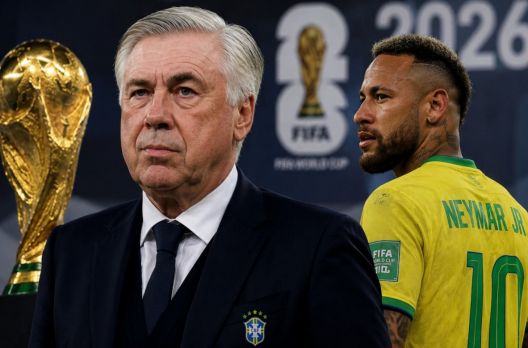 Neymar entra na pré-lista de Ancelotti para a Copa do Mundo de 2026