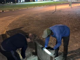 Prefeitura de Araranguá segue com ações preventivas diante do risco de chuvas intensas.